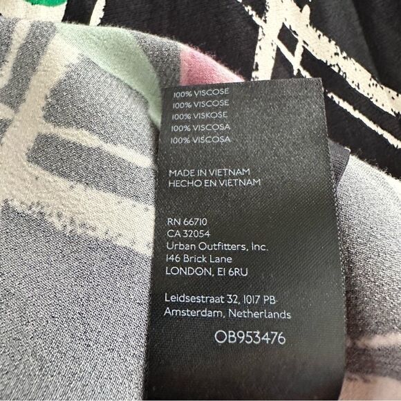 Anthropologie‎ The Elyse Slip Dress Trellis Rose Pattern Women’s Size S - Picture 7 of 7